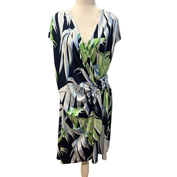 Tommy Bahama Perfect Palmday Sheath Dress size L - Picture 3 of 11